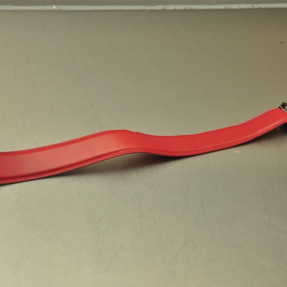 Goldlion red leather belt - Picture 7 of 7